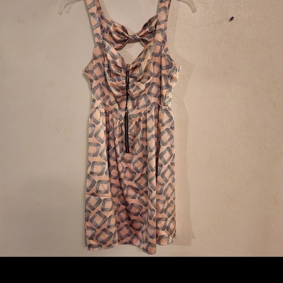 Marilyn Monroe Mini Dress Zip Front Sleeveless, Bow in Back Size XS - Picture 1 of 9